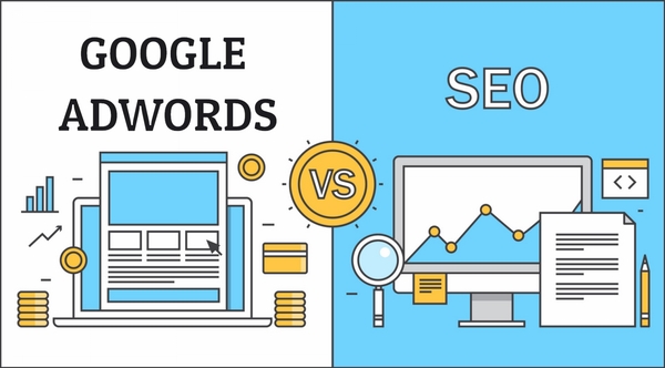 sự khác nhau giữa SEO và Google Adwords 1