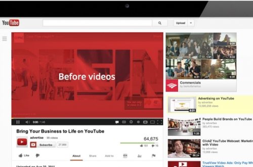 Quảng cáo banner Youtube 2